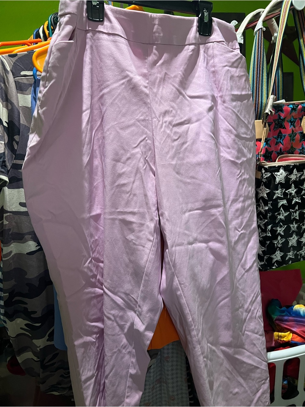 Cato Pink Ankle-Length Cropped pull up Pants Size 20